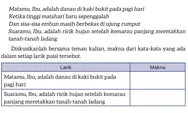 Kunci Jawaban Bahasa Indonesia Kelas 8 Halaman 145 Kurikulum Merdeka: Makna Larik Puisi