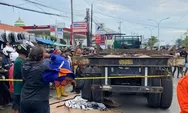 Nekat Lawan Arah, Kakek dan Cucunya Tewas Ditabrak Truk di Kaligawe Semarang