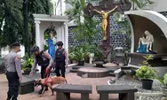 Jelang Natal 2024, Polisi Lakukan Sterilisasi Pengamanan di Gereja-gereja di Semarang