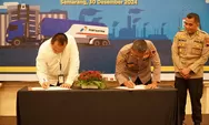 Pertamina Patra Niaga dan Polda Jateng Tandatangani Perjanjian Jual Beli BBMP