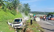 Kronologi Tabrakan Beruntun di Tol Bawen, Truk Muatan Bahan Kimia Masuk Parit