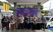 Bank Jateng Wonosobo Serahkan Satu Wuling Air EV dan 5 Yamaha Fazzio pada Pemenang Undian Tabungan Bima