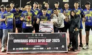 Hebat! Voli Putra USM Juara 1 Turnamen UNWAHAS Volly Open Cup 2025
