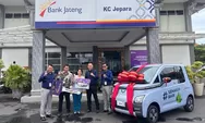 Pengusaha Mebel Menang Hadiah Mobil Listrik Lewat Undian Tabungan Bima Bank Jateng