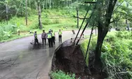 Hati-Hati Melintas Jalan Weleri-Temanggung,  Empat Titik di Pageruyung Longsor