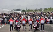 Berkat PCX, 500 Bikers Honda Bertemu Pebalap MotoGP