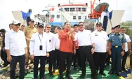 Percepat Mobilitas Warga, Gubernur Herman Deru Resmikan Kapal Penyeberangan KMP Putri Leanpuri