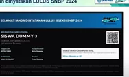 Tampilan Pengumuman SNBP 2025 Peserta Lolos dan Tidak Lolos, Begini Cara Cek Hasilnya