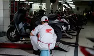 Sebelum Mudik, 4 Tips Perawatan Berkala Motor di Bengkel Resmi Honda