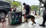 Deteksi Bahan Peledak Sampai Narkoba dalam Arus Mudik di Semarang, Polisi Kerahkan Anjing Pelacak