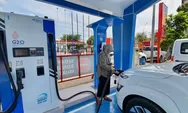 Daftar Tempat Pengisian Baterai Mobil Listrik di Sepanjang Tol Trans Jawa Mudik 2025