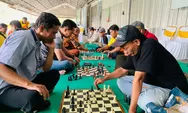 Halal Bihalal dan Silaturahmi, Pecatur di Kendal ikuti Turnamen   
