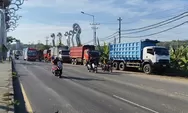 Pagi Hari, Truk dari Arah Semarang Dilarang Melintas Kendal