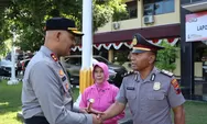 Dua Anggota Polres Kendal terima Kenaikan Pangkat Pengabdian