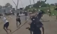 Viral Tawuran Kreak Pelajar SD-SMP di Semarang Utara, Saling Sabet Bambu dan Lempar Batu