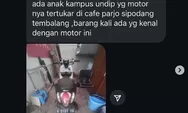 Tertukar Motor di Kafe Tembalang, Mahasiswa Undip Baru Sadar Setelah Dibawa Pulang