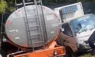 Rem Blong, Truk Tangki Air Tabrak Sejumlah Kendaraan di Jalan Lingkar Salatiga
