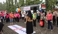 Begini Layanan Polres Kendal di CFD, Mulai dari Perpanjangan SIM hingga Aneka Permainan