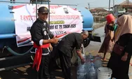 Gandeng Perguruan Silat di Kendal, Salurkan Bantuan Air Bersih di Kampung Nelayan