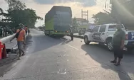 Gagal Menyalip Ditikungan, Pengendara Motor Tewas Terlindas Truk