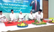 Santunan 1.200 Yatim Piatu Warnai Harlah ke-27 PKB di DPC PKB Kendal