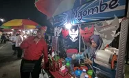 Pedagang Pasar Tiban Menoreh Kompak Hias Stand Sambut HUT RI ke-80