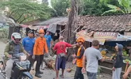 Angin Kencang Robohkan Pohon Asam, Dua Pengendara Motor Terluka