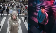 Edit Foto Sinematik di Zebra Cross Gaya Street Photography Pakai Gemini AI Lengkap Prompt