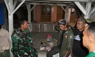 Patroli Humanis Bersama Unsur Masyarakat Sambangi Poskamling   