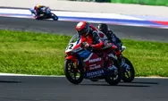 Veda Ega Pratama dan M. Kiandra Ramadhipa Tampil Gemilang di FIM JuniorGP 2025 Misano