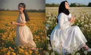 Kumpulan Ide Prompt Edit Foto Estetik di Taman Bunga Pakai Gemini AI, Hasilnya Dreamy hingga Sinematik