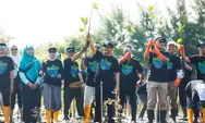 Mageri Segoro, 1,3 Juta Mangrove Ditanam di Pantai Muara Kencana Kendal