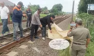 Berjalan di Rel KA, Warga Pegandon Tewas Tertemper KA Sembrani