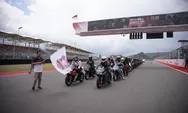 15 Bikers Honda CBR250RR Jajal Sirkuit Mandalika, Rasakan Sensasi Balap Seperti Pebalap Dunia!