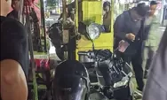 Pengendara Motor Tabrak Gerobak Nasi Goreng di Pucang Gading Semarang, Ngaku Mengantuk