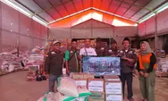 Relawan NU Peduli Kendal Dikirim ke Banjarnegara Kali ini Bawa Sembako