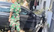 Kronologi Mobil Tabrak Bangunan di Jalan Borobudur Raya Semarang, Satu Penumpang Meninggal