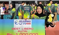 Mahasiswi USM Raih Best Libero di Kejurnas Voli Putri U-19