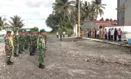 Wujud Soliditas di Miangas: Babinsa Koramil 1312-07 Hadiri Apel Perdana, Perkuat Persatuan di Pulau Perbatasan