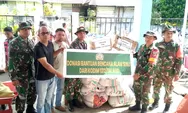 TNI AD Hadir! Kodim 1312/Talaud Salurkan Bantuan Kemanusiaan Cepat untuk Korban Bencana Siau Kabupaten Kepulauan Sitaro