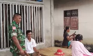 TNI Hadir! Serka Agus Tuter Beri Edukasi Siaga Bencana di Desa Binaan
