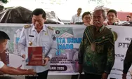 Peringati HUT ke-35, PTTUN Manado Serahkan Bantuan Korban Bencana Sitaro kepada Wagub Victor Mailangkay