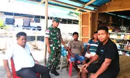 Sertu Samuel Padu Rajut Kebersamaan, Pererat Kemanunggalan TNI dan Rakyat di Desa Ganalo Talaud