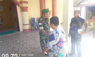 Sinergi di Perbatasan: Babinsa Miangas Talaud Kawal Kelancaran Ibadah Rutin Mingguan