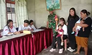 Dukung Program Kesehatan, Babinsa Nanusa Pastikan Pelayanan Posyandu Karatung Berjalan Optimal