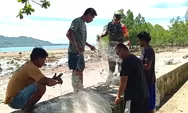 Bukan Sekadar Tugas, Koptu Eman Manein Bangun Ikatan Kekeluargaan dengan Nelayan Desa Rainis Talaud