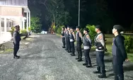 Tekan Potensi Konflik, Personel Polres Talaud Siaga Patroli Hingga Tengah Malam