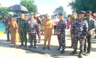 Dandim 1312/Talaud, Letkol Arh. Yanuar Yudistira, Bersama Forkopimda Talaud Menerima Kunjungan DanKodaeral VIII/Manado