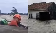 Perumahan di Sukawangi Bekasi Dilanda Banjir, Warga Terpaksa Mengungsi Setelah Air Kian Meninggi
