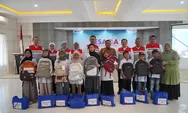 Pertamina Bagikan Ribuan Seragam untuk Anak Penyintas Bencana di Aceh dan Sumatra